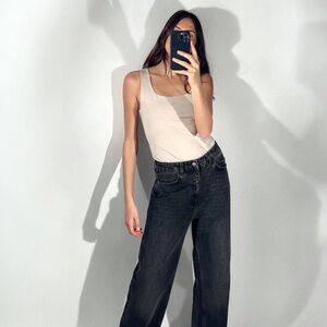 ❤️ WIDE STRAP POLYAMIDE TOP